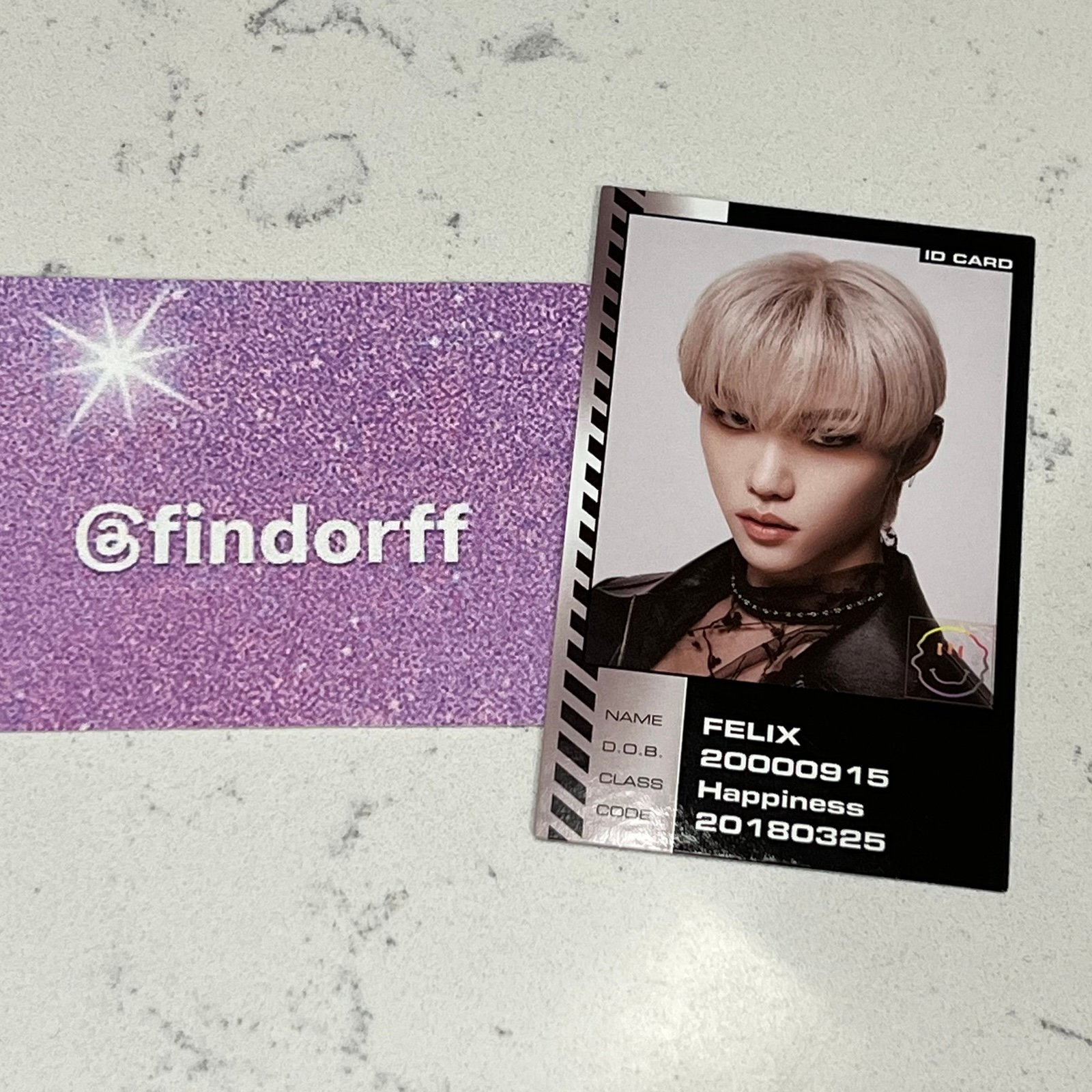 SKZ Felix Oddinary ID Card Stray Kids (SKZ) | Mercari