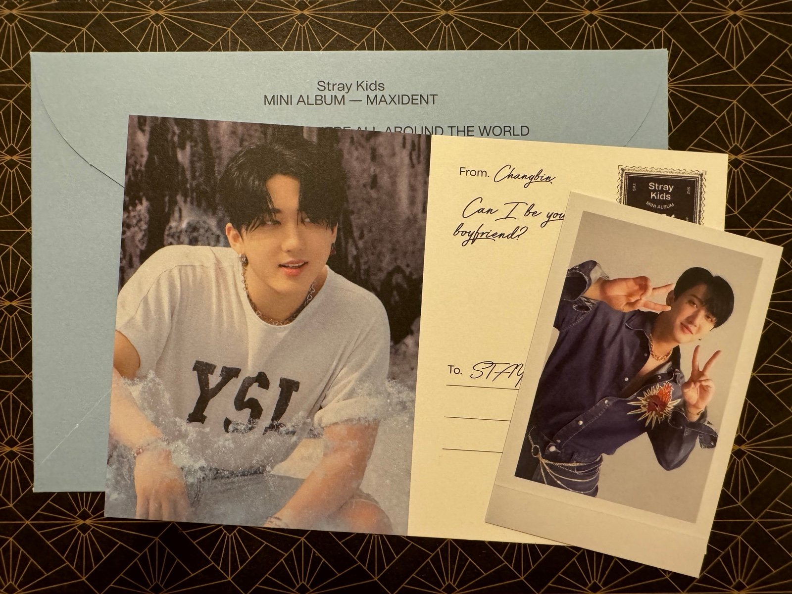 Changbin Maxident Postcard & Polaroid | Mercari