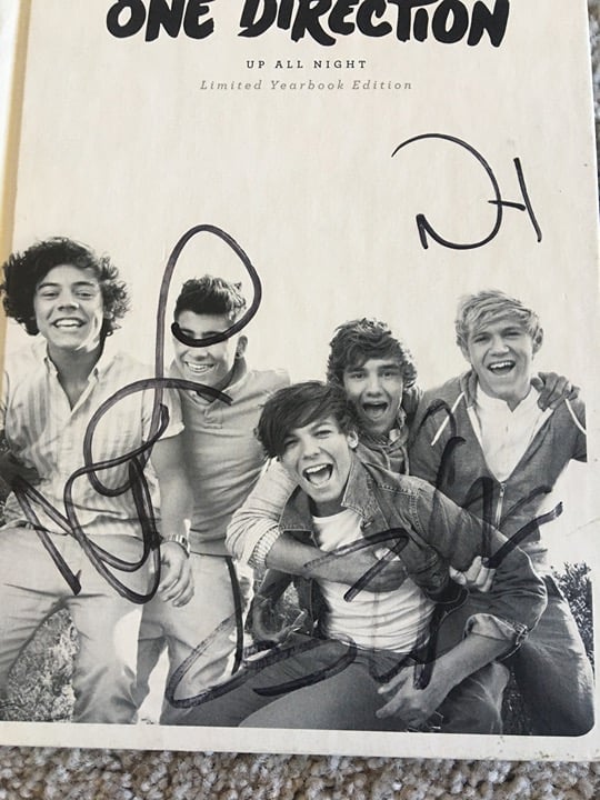 One Direction Up All Night Signed Deluxe CD | Mercari