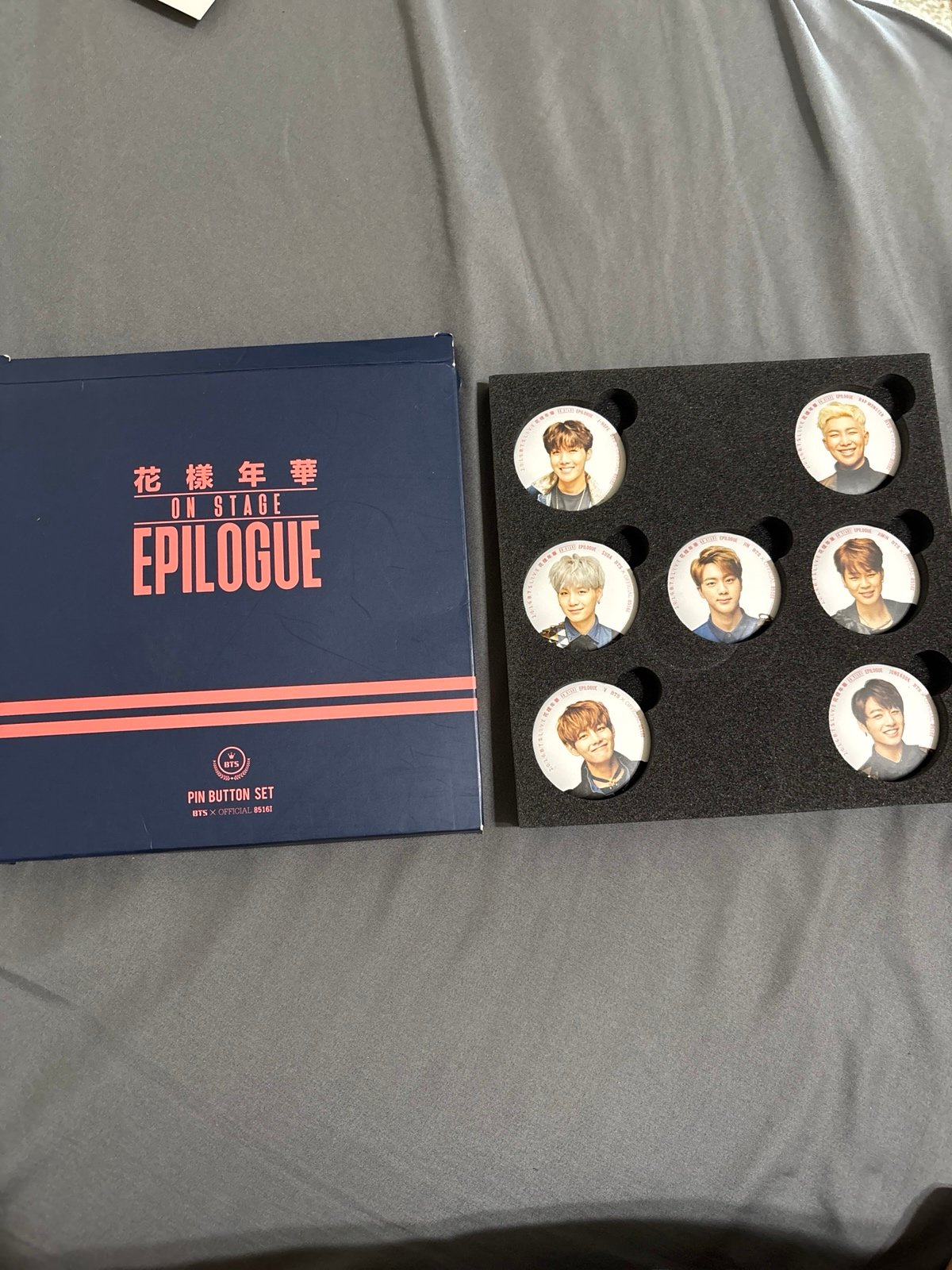 K-POP・アジア BTS EPILOGUE PIN BUTTON SET K-POP・アジア BTS