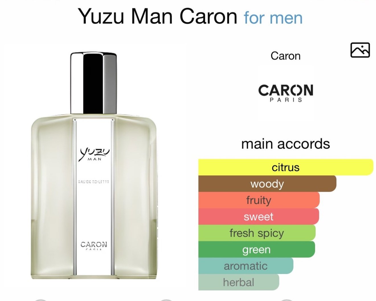 ✨Caron Yuzu Man 4.2oz / 125ml EDT | | Mercari