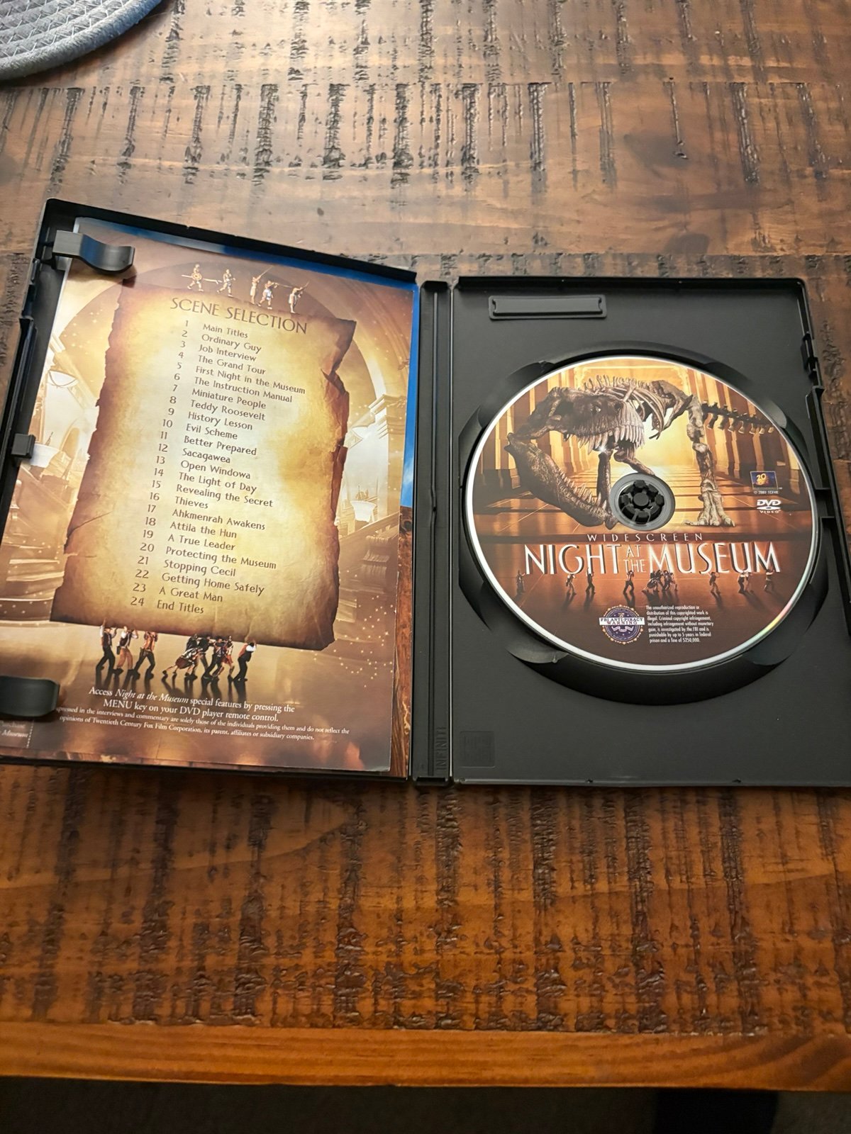 Night at the Museum (Widescreen) DVD | Mercari