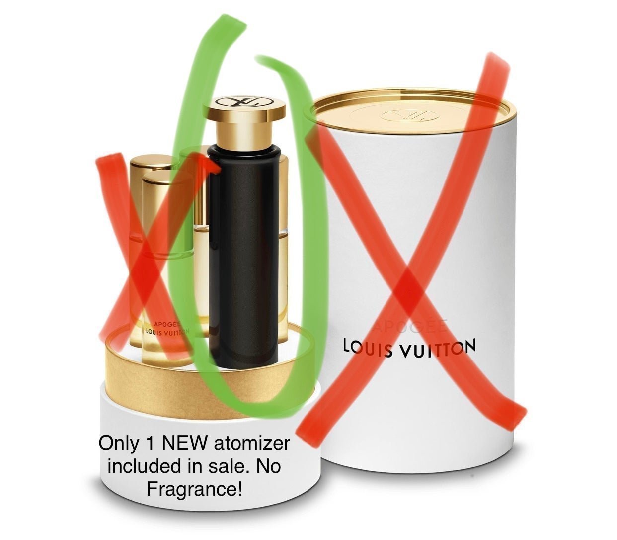 Louis Vuitton Atomizer - No fragrance (NEW) | Mercari