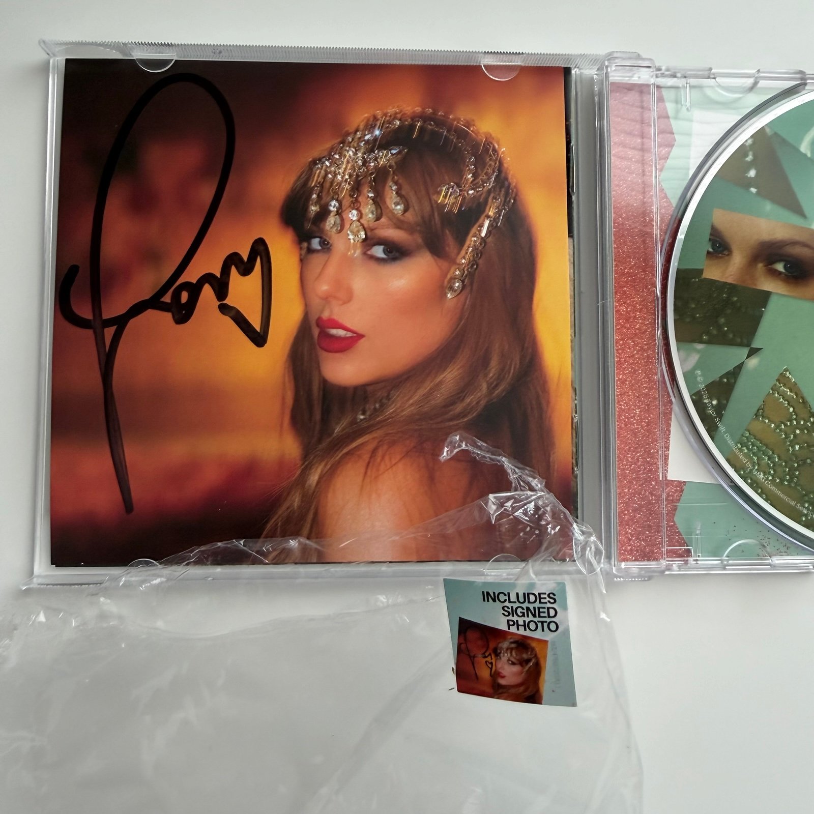 taylor swift signed tloas cd photo 1 New | Mercari