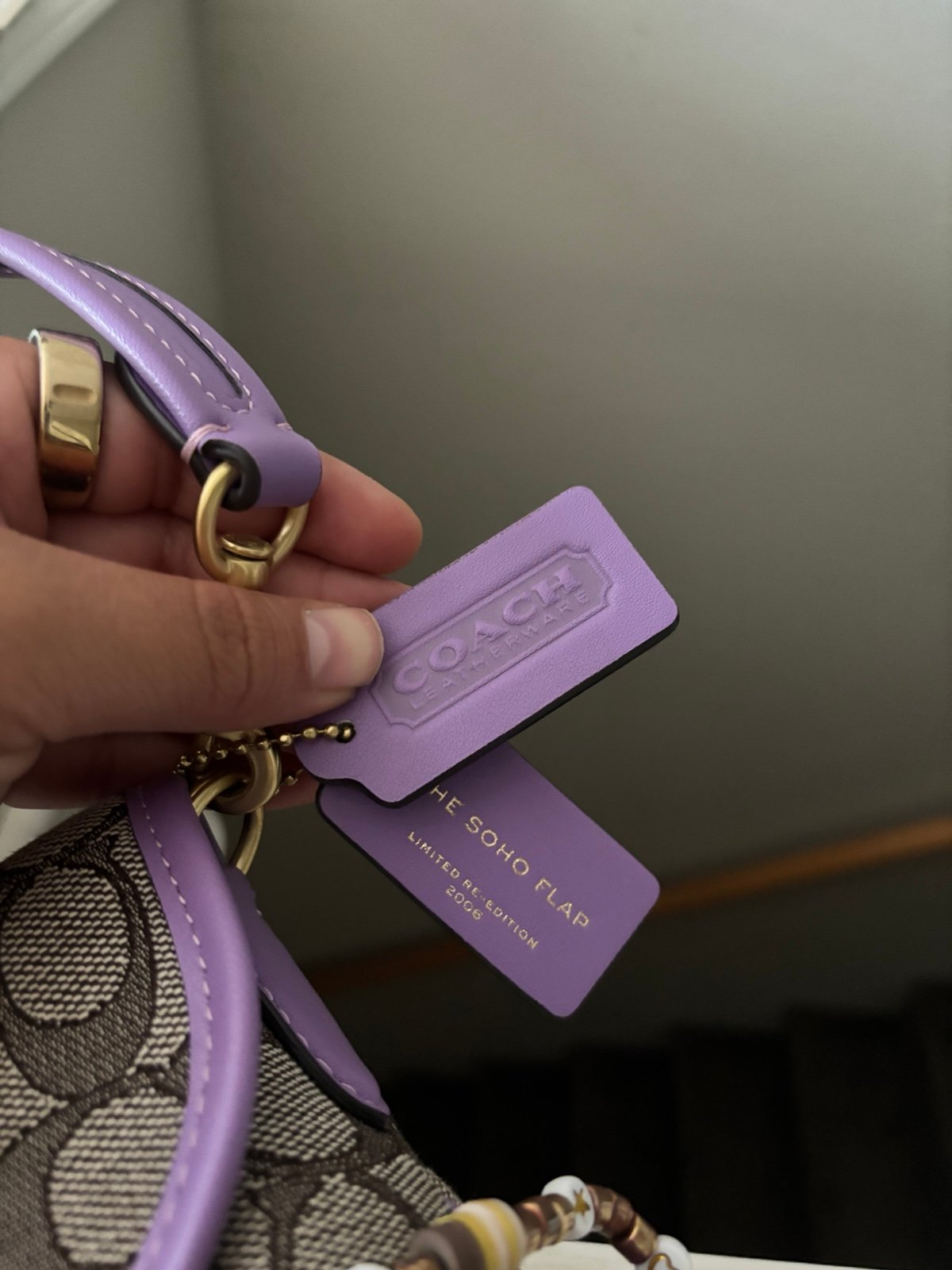 Coach Soho Flap Bag In Signature Jacquard | Mercari