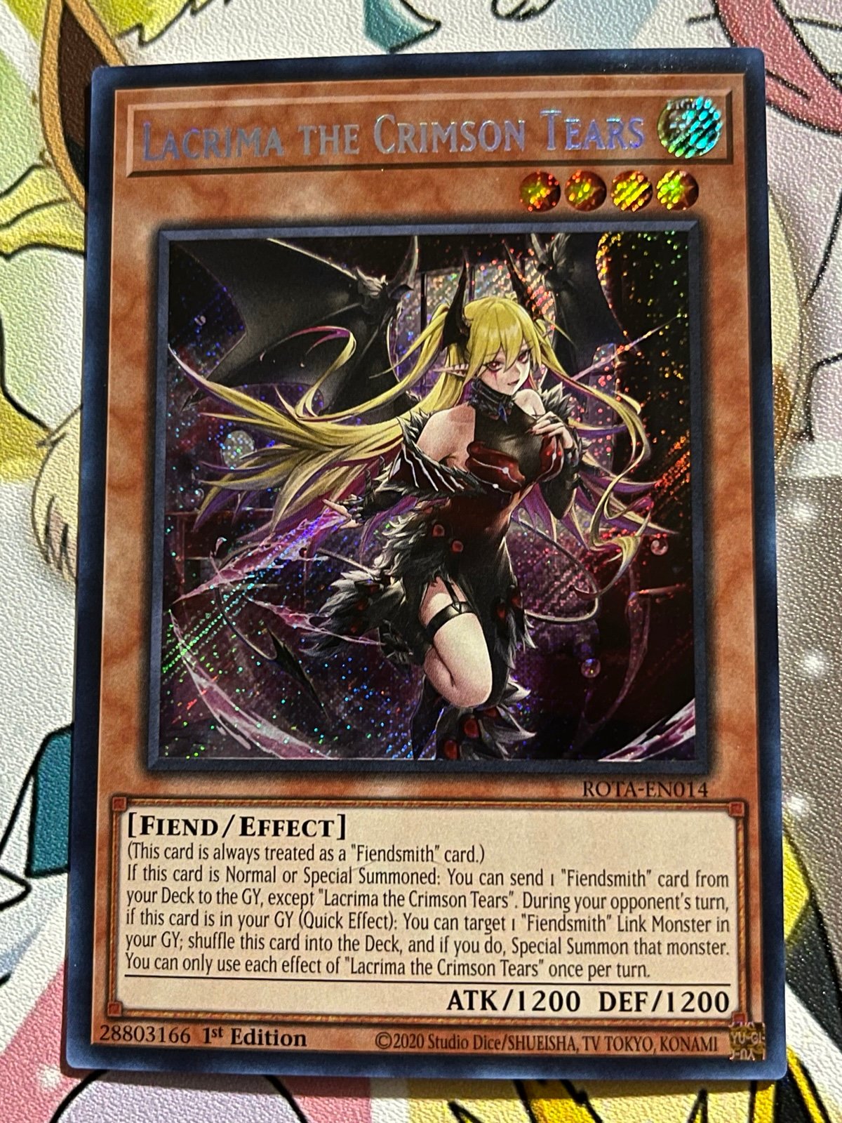 Yugioh Lacrima the crimson tears Konami | Mercari