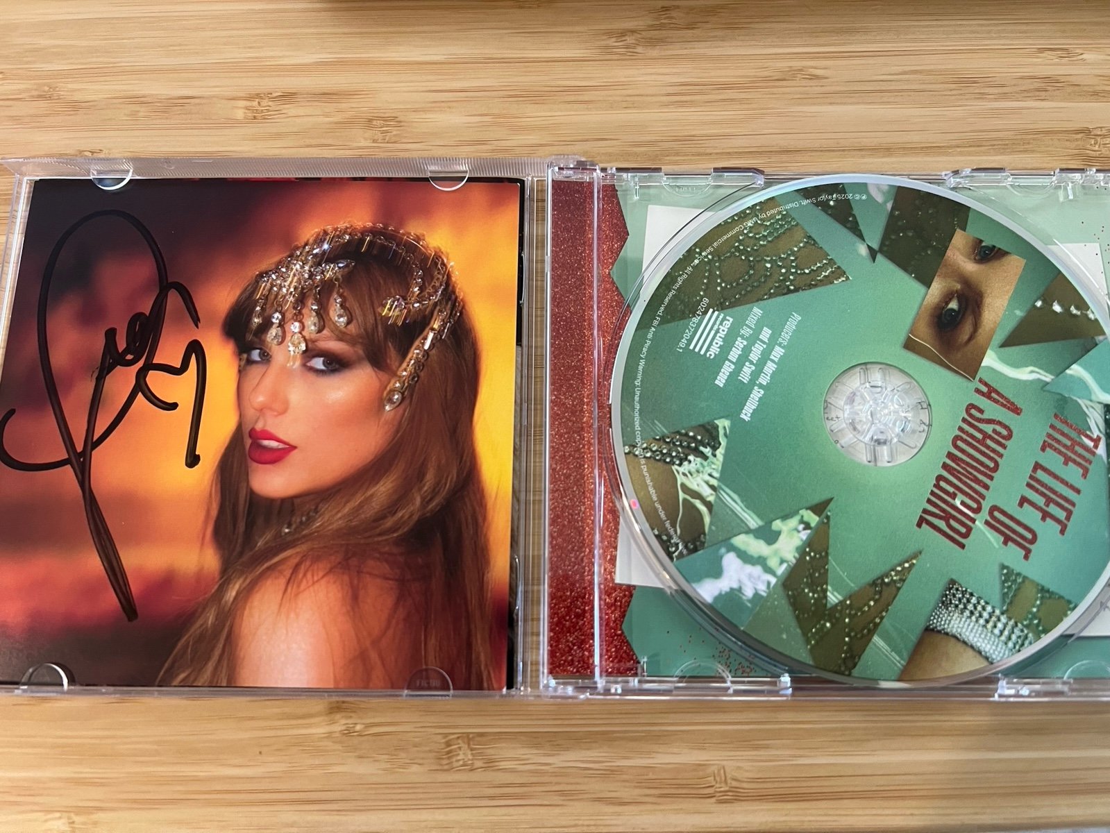 Taylor Swift Signed TLOAS Autographed LONG | Mercari