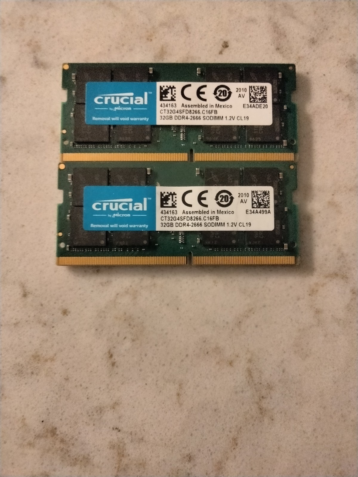 TXRUI 64GB DDR4 メモリー 2666MHz 32GB×2枚 メモリー TXRUI DDR4 64GB