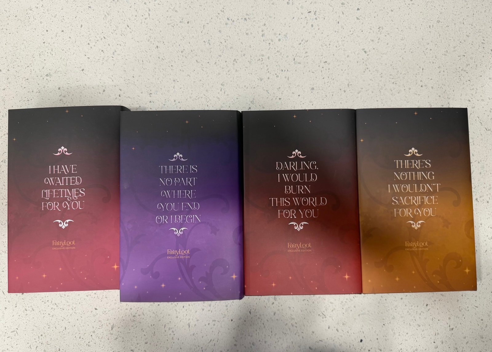 A Touch of Darkness 4巻セット Fairyloot A Touch of Darkness Books