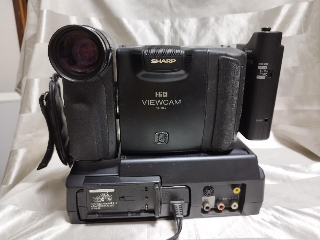 SHARP VIEWCAM VL-HL3 Hi8ビデオカメラ SHARP - Hi8 ビデオカメラ