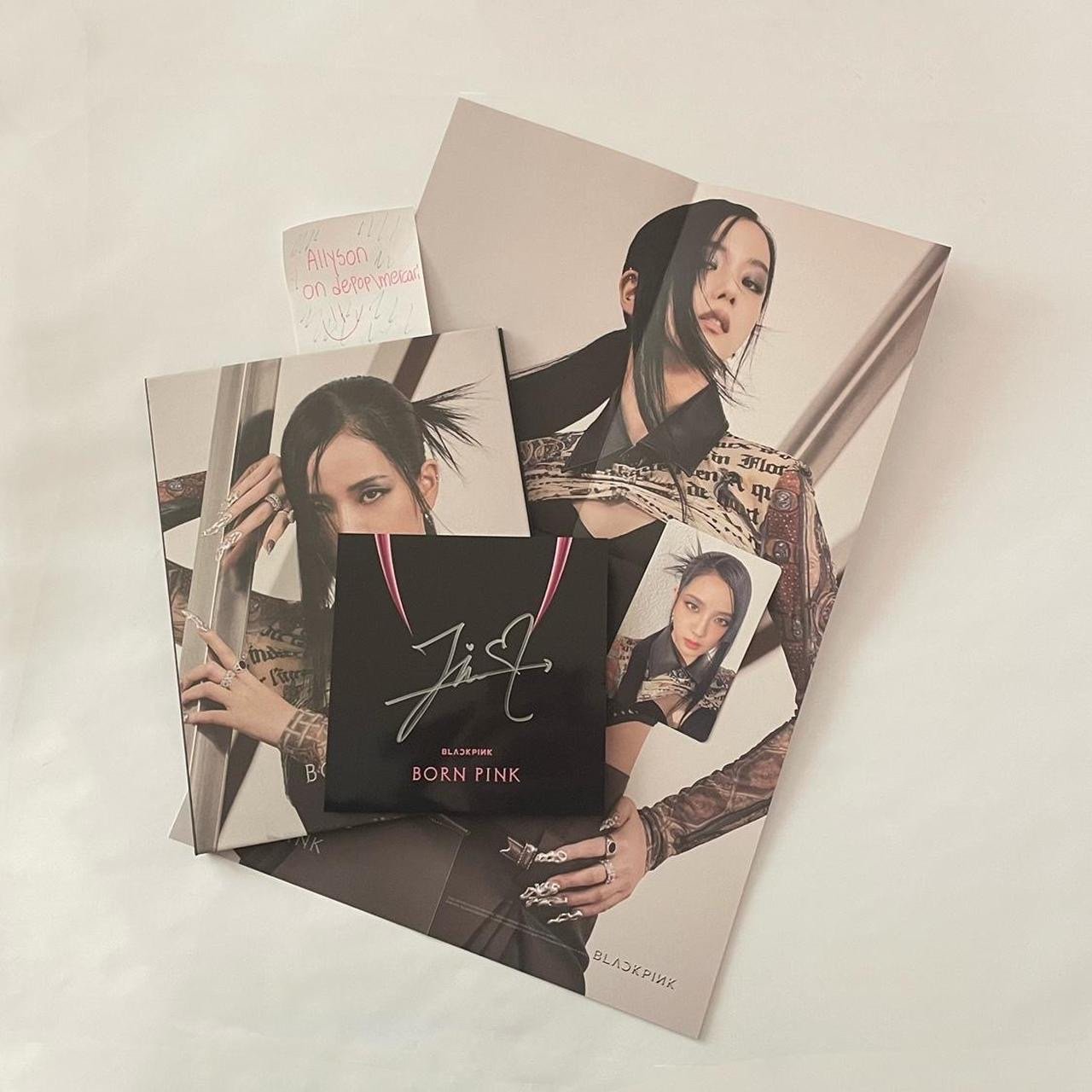 Blackpink Signed Autographed Jisoo Born Pink | Mercari