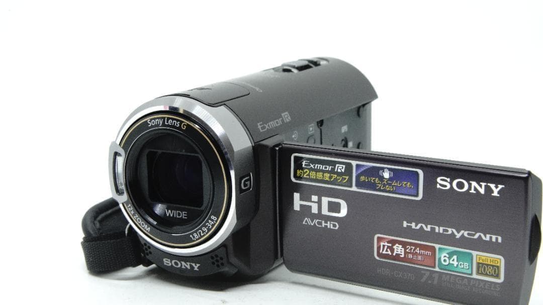 SONY SONY HANDYCAM HDR-CX370V デジタルHDビデオカメラレコーダー CX370V
