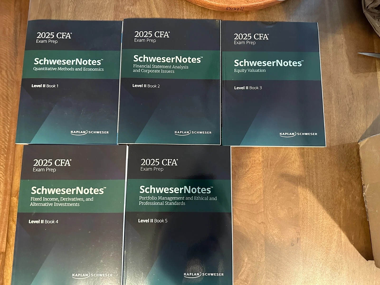 2025 CFA Level 2 Schweser Notes Exam Prep:Quantitative Methods