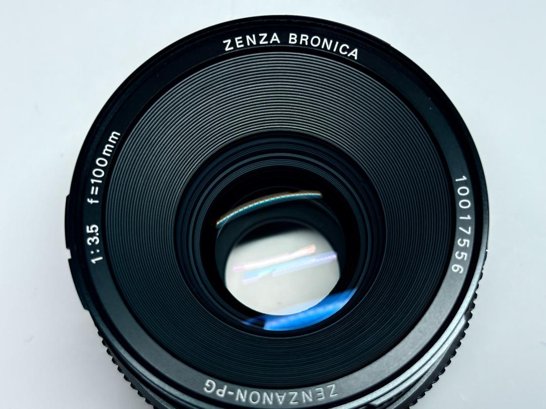 フィルムカメラ ZENZA BRONICA ZENZANON-PG 100mm F3.5 GS-1+PG 100mm