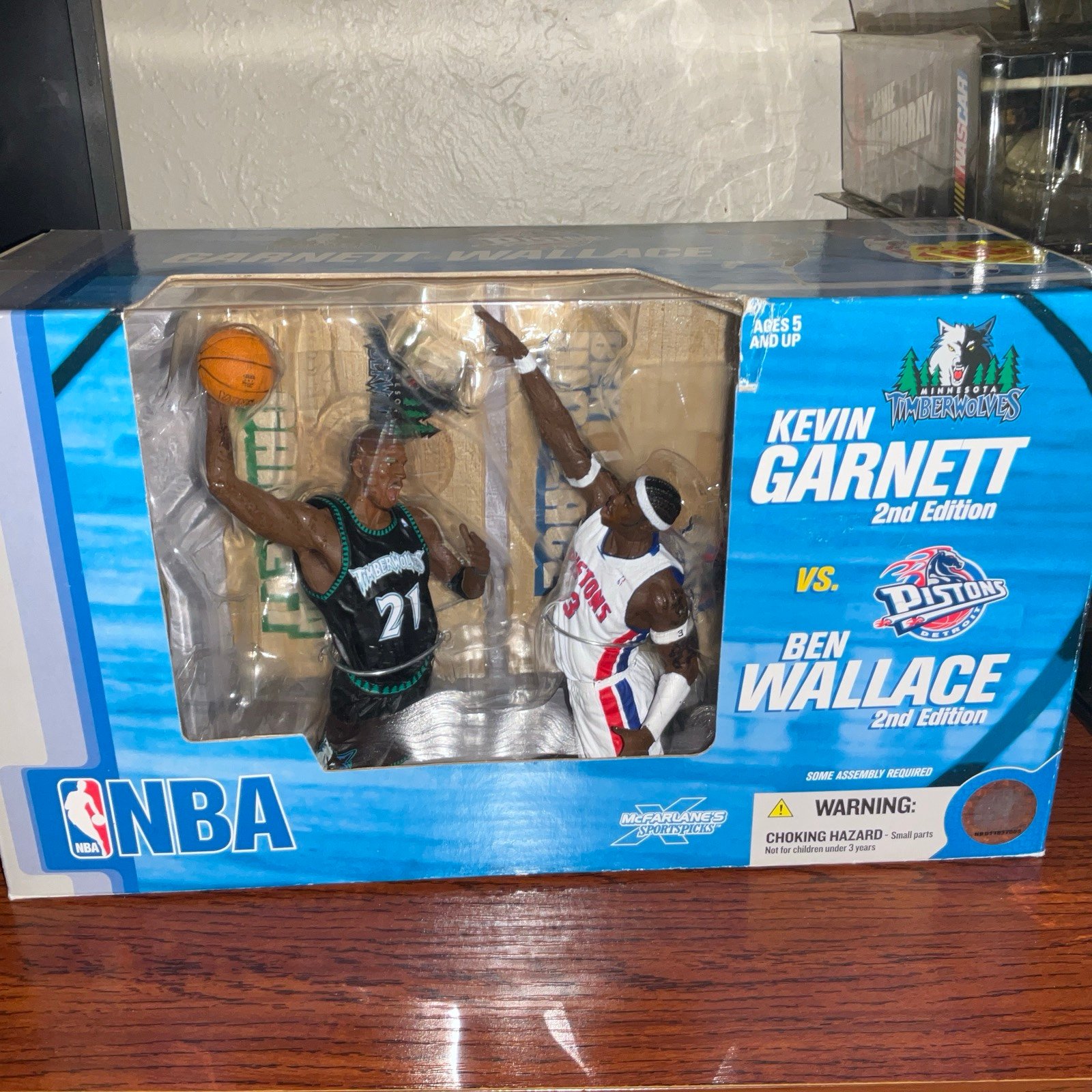McFARLANE NBA Kevin Garnett Timberwolves VS | Mercari