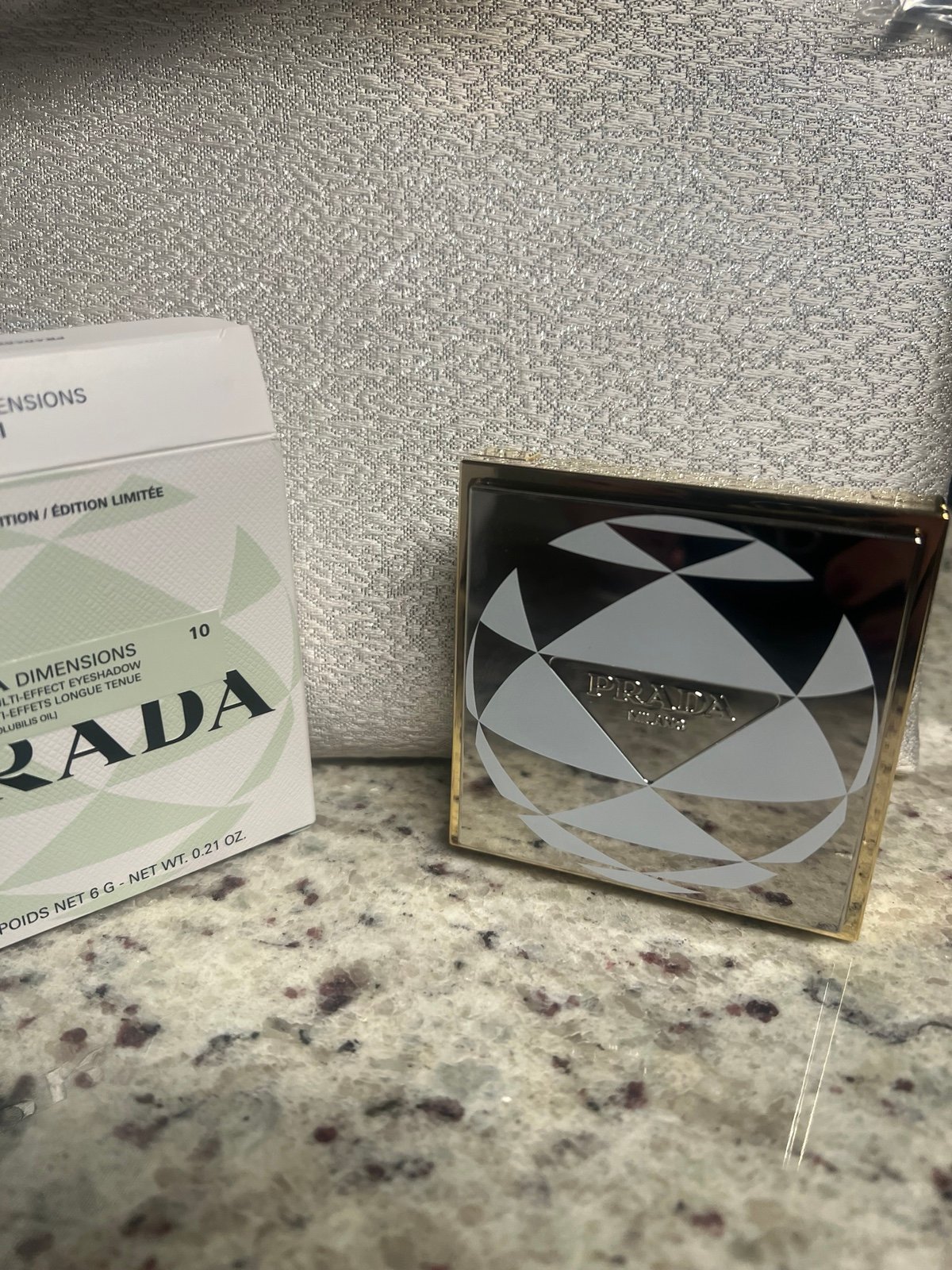 Prada Dimensions Platinum Eyeshadow Palette PRADA DIMENSIONS 10