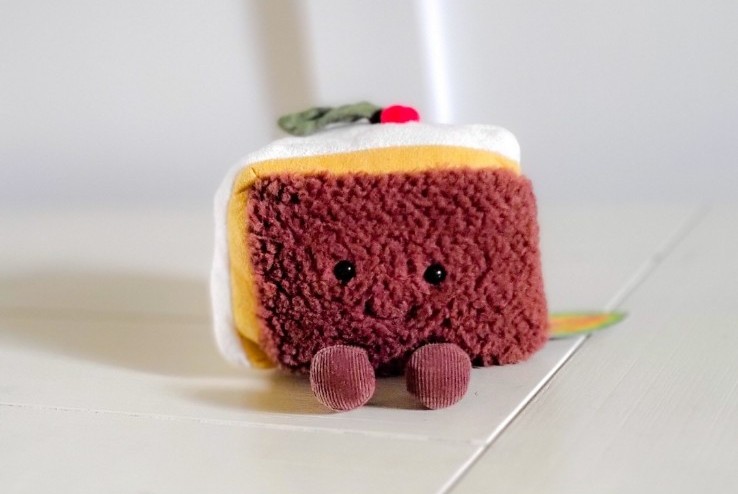 Jellycat Amuseable Slice of Christmas Cake - | Mercari