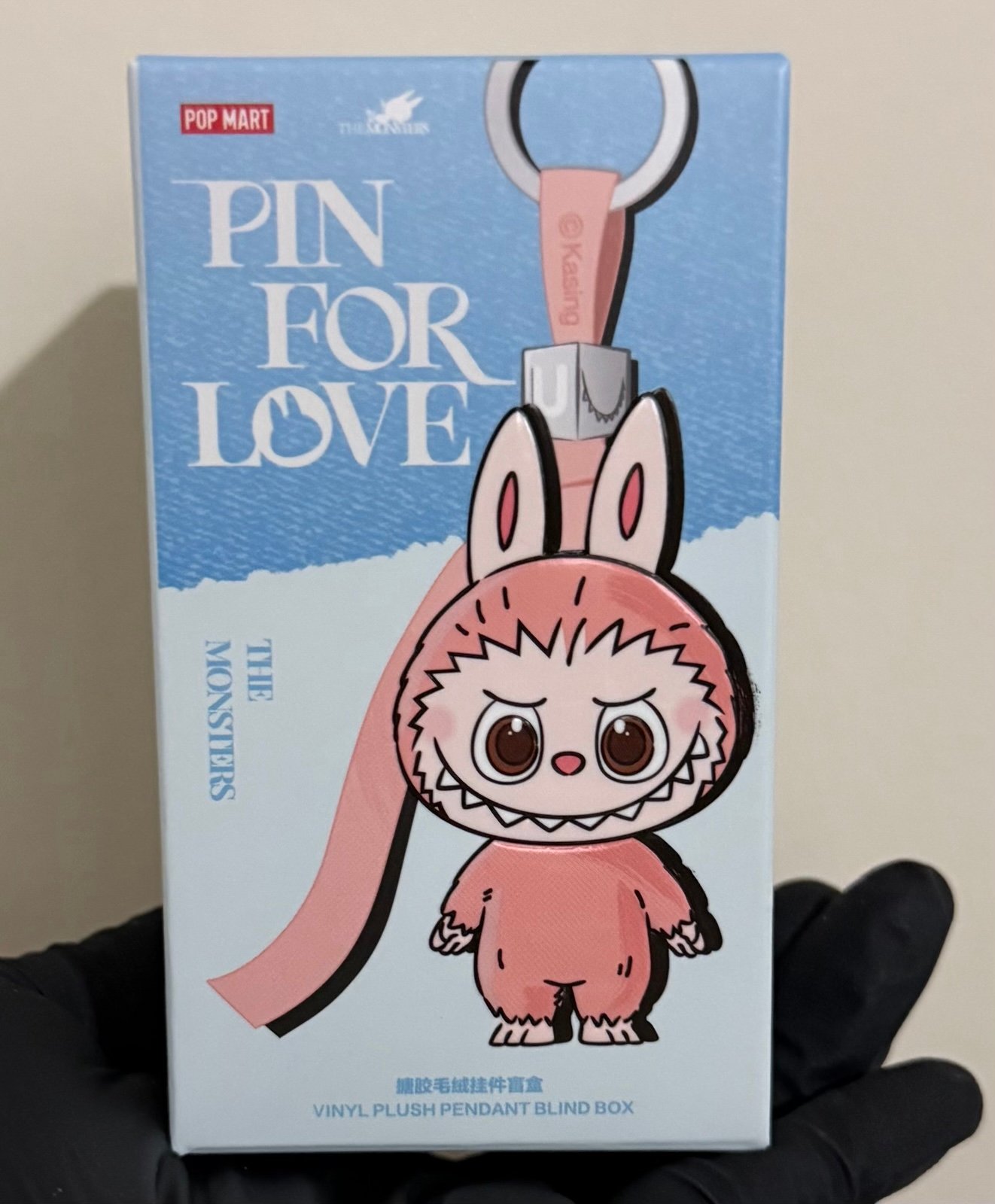 Pin for Love Labubu Keychain K is for | Mercari