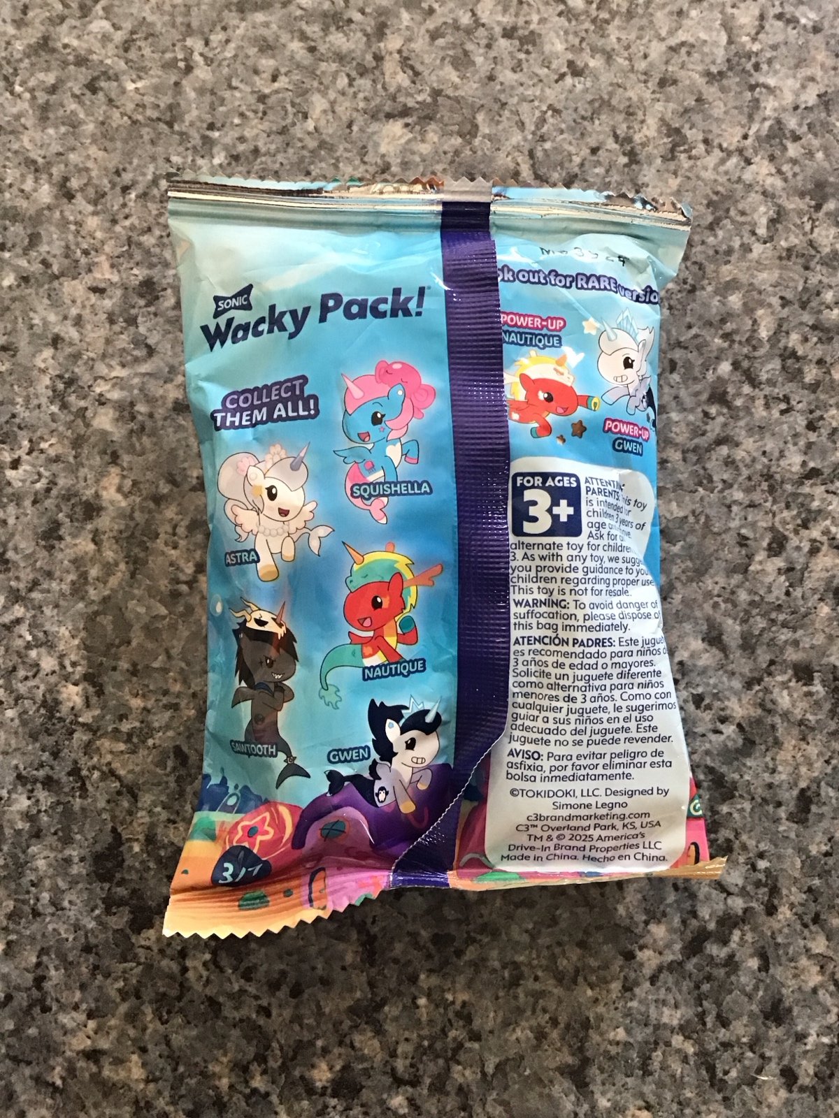 Sonic Wacky Pack Tokidoki Mermicorno Starfall | Mercari