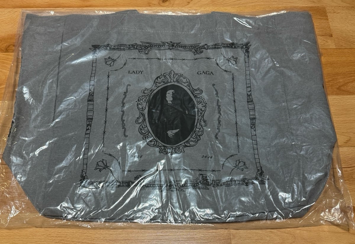 レディーガガ LadyGaga OPERA Mayhem トートバッグGRAY MAYHEM BALL