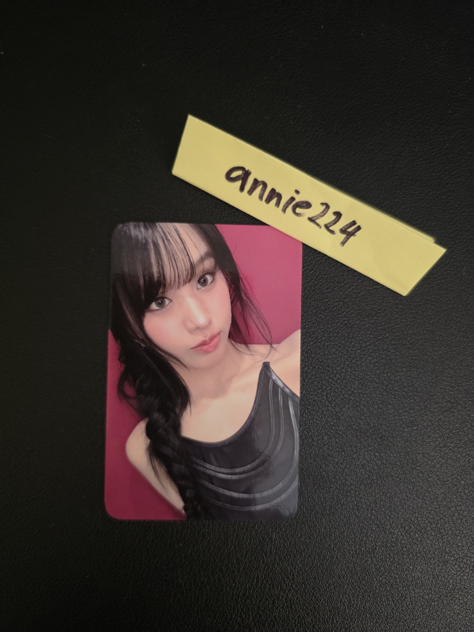 KISS OF LIFE everline ナッティ キーリング トレカ