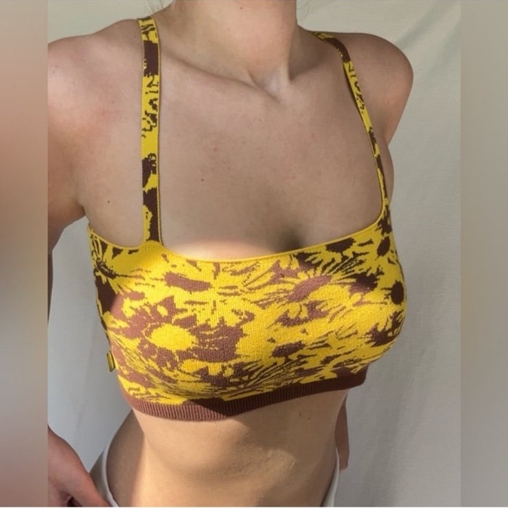 heaven by marc jacobs イエローオフショルダーキャミソール heaven by