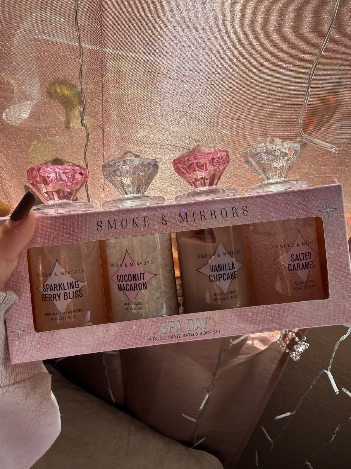 4PC Miniature Spa Set Smoke X Mirrors New | Mercari