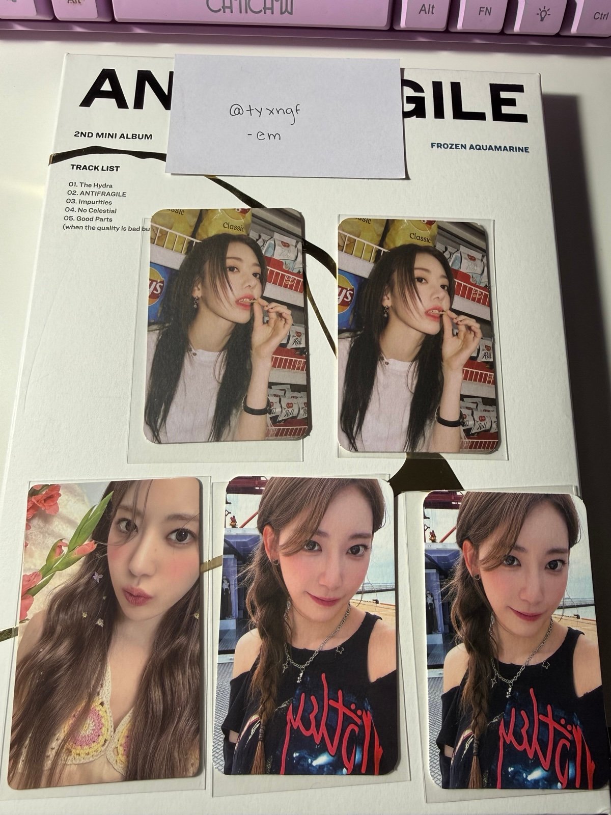 LE SSERAFIM Antifragile album ( Sakura | Mercari