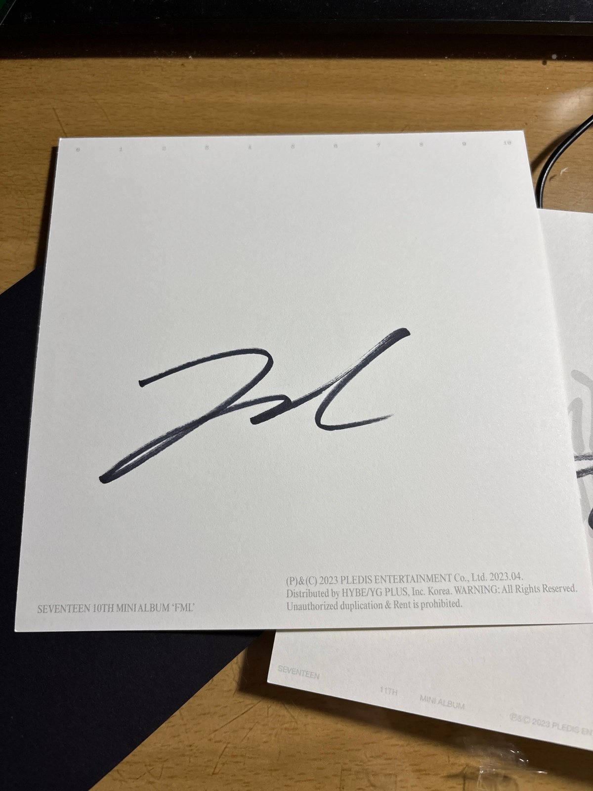 SVT-10th mini album”FML” Jeonghan Signed ver. | Mercari