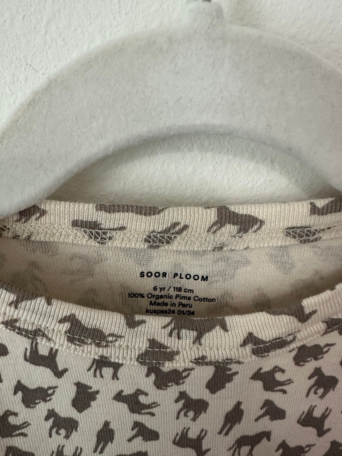 Soor Ploom Horses Sundae Tee 6Y