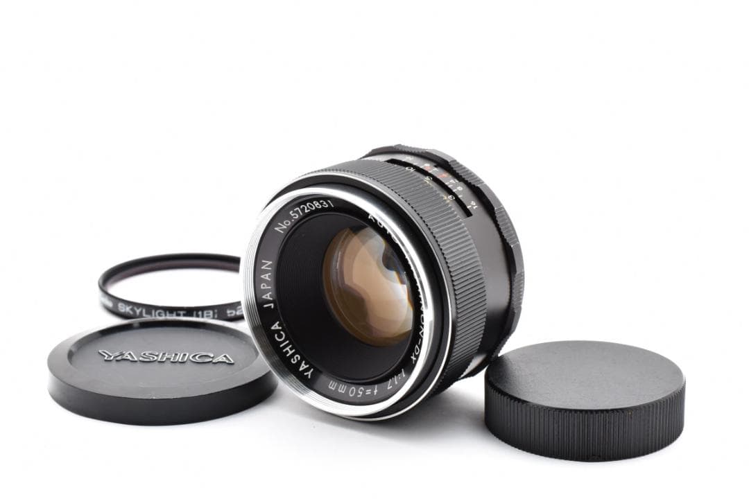 ◎フレア◎YASHICA YASHINON-DX 50mm F2 L554 Yashica Auto Yashinon