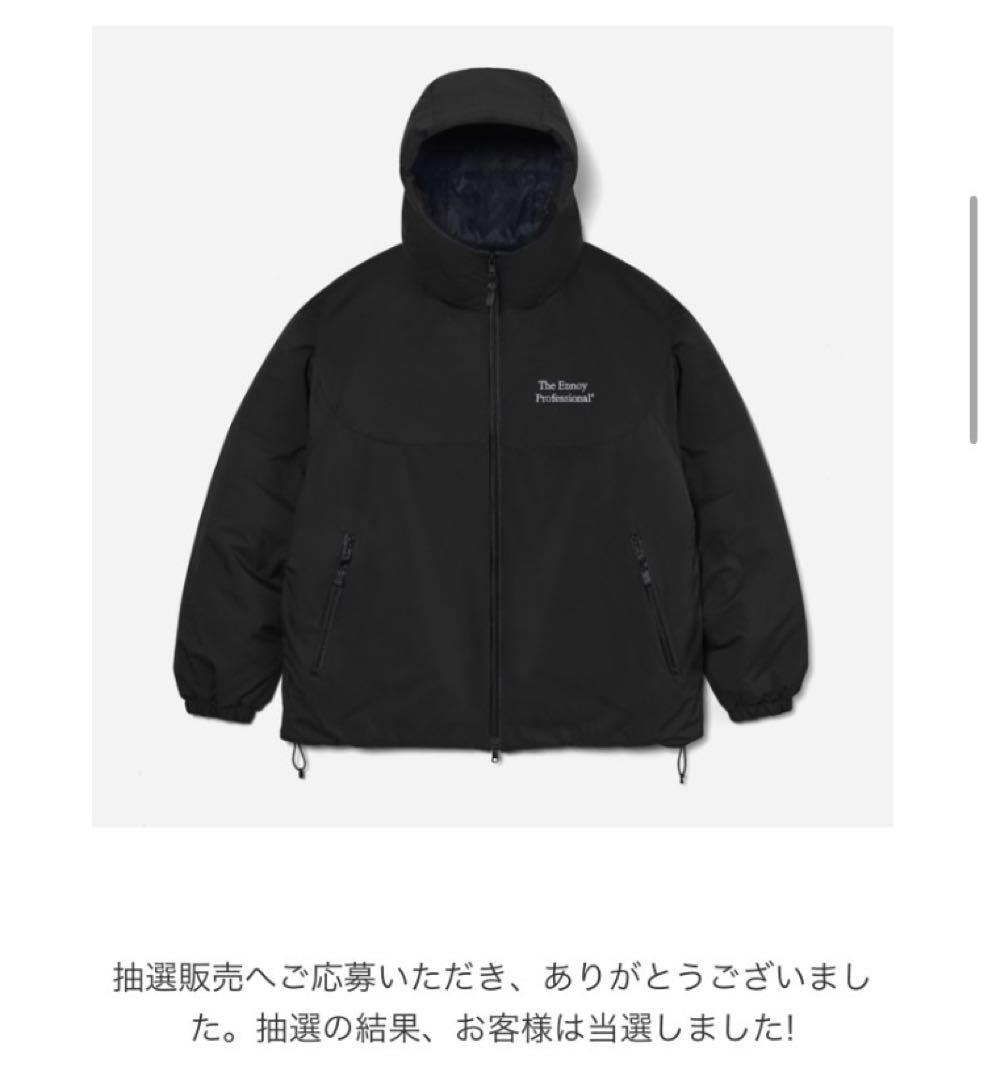 2026 ENNOY PADDED NYLON HOODIE XXL