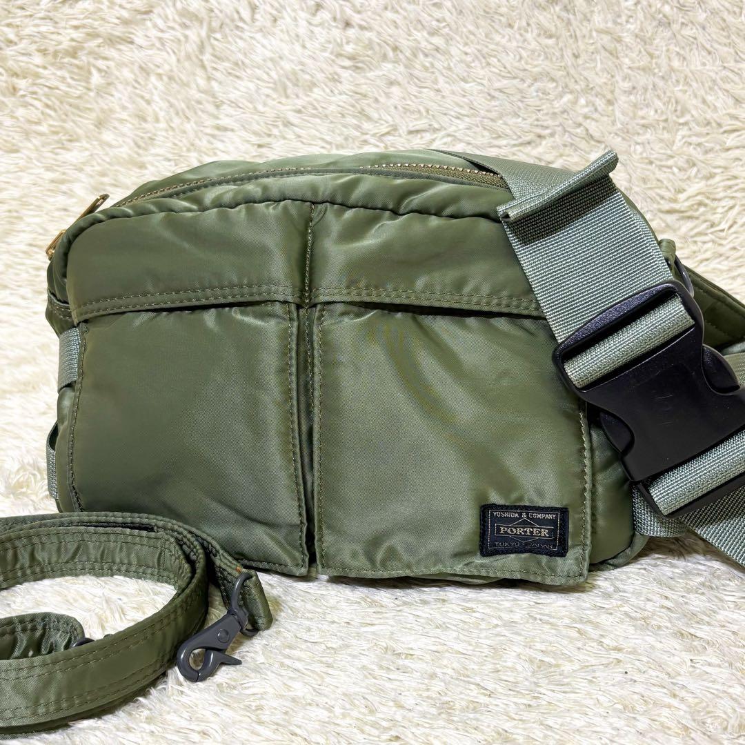 ケ*ウ様 Porter Tanker ビンテージグリーンショルダーベルト無し ケ*ウ