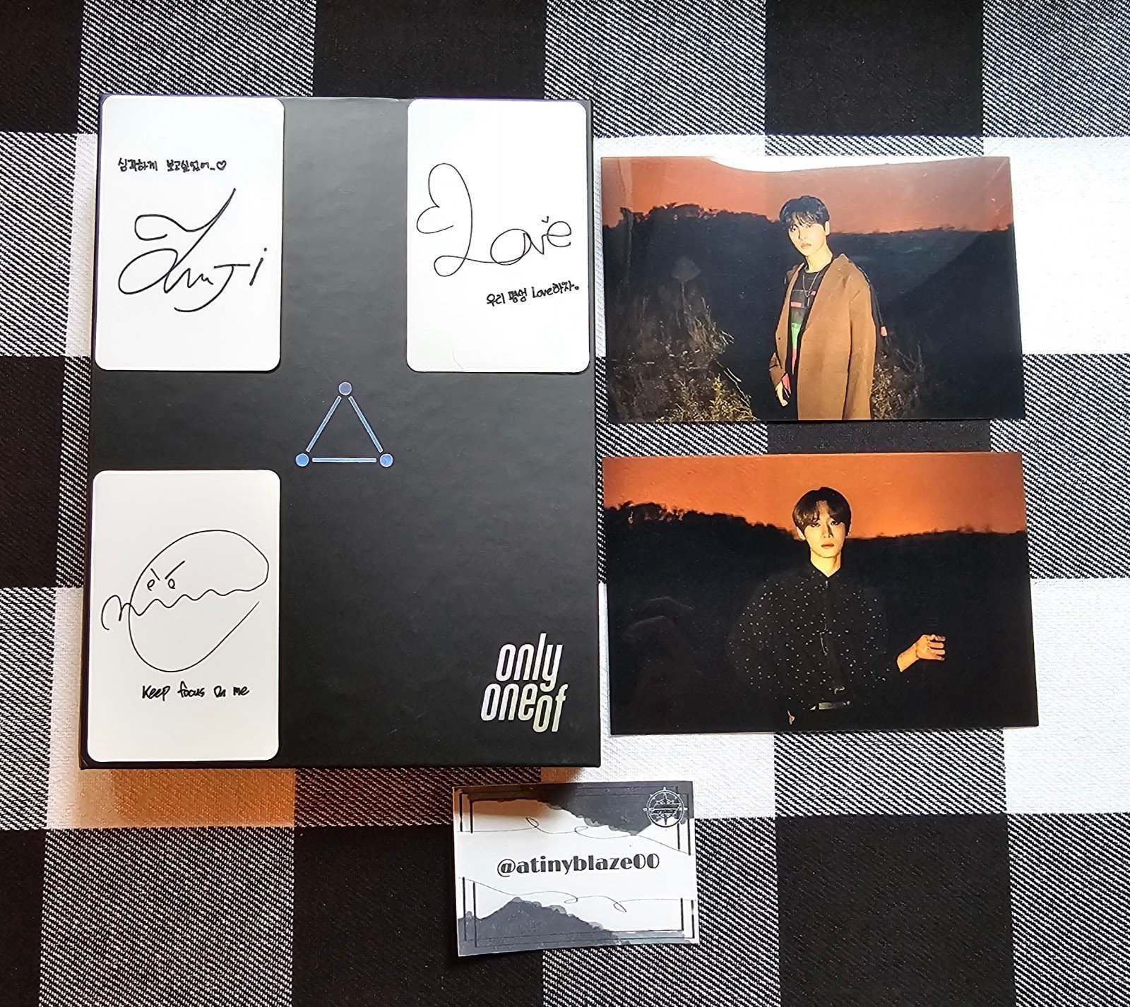 K-POP・アジア OnlyOneOf line sun goodness (black ver.) line sun