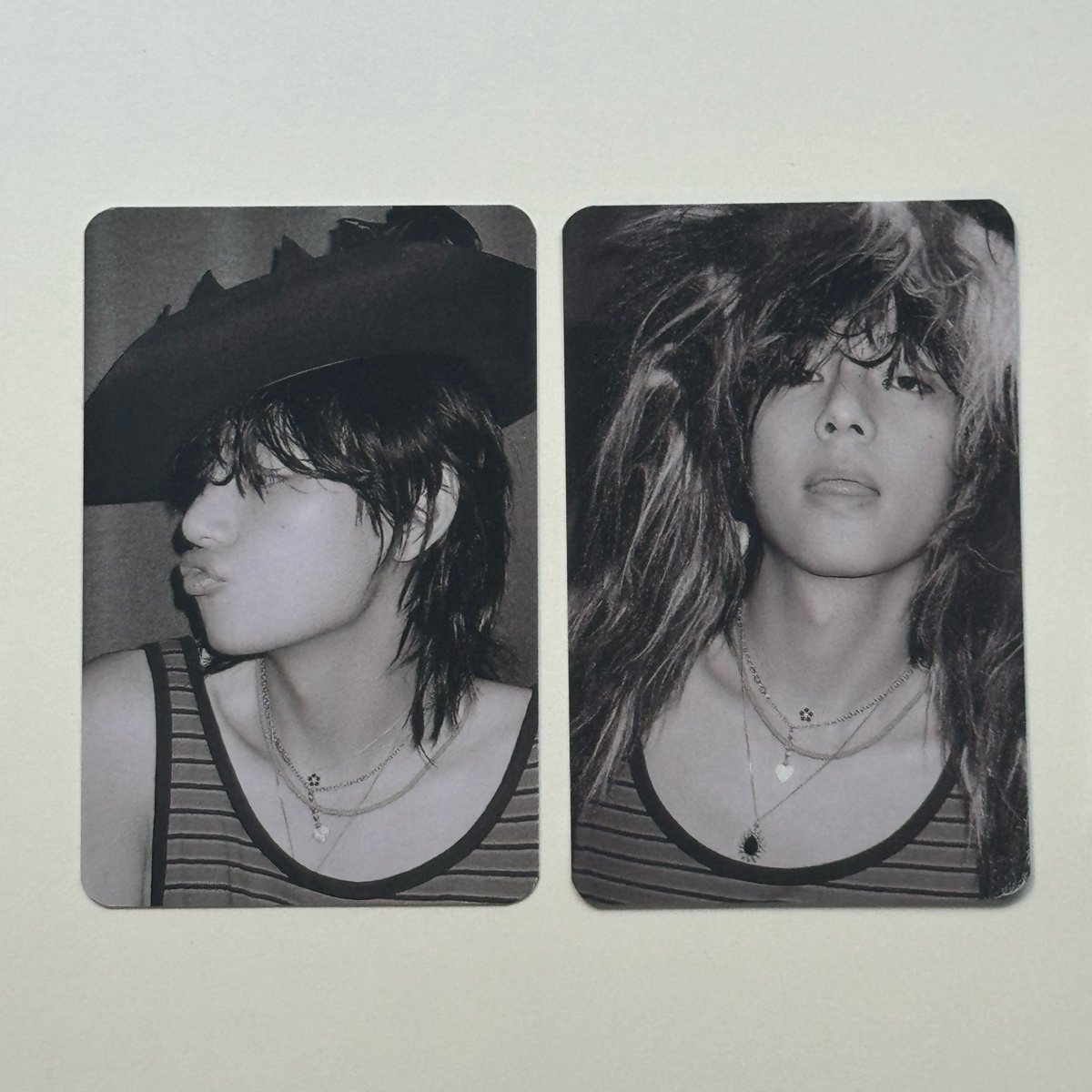 V taehyung Layover vinyl photocards BTS | Mercari