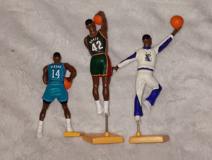 90s NBA Starting Lineup Vintage Basketball | Mercari