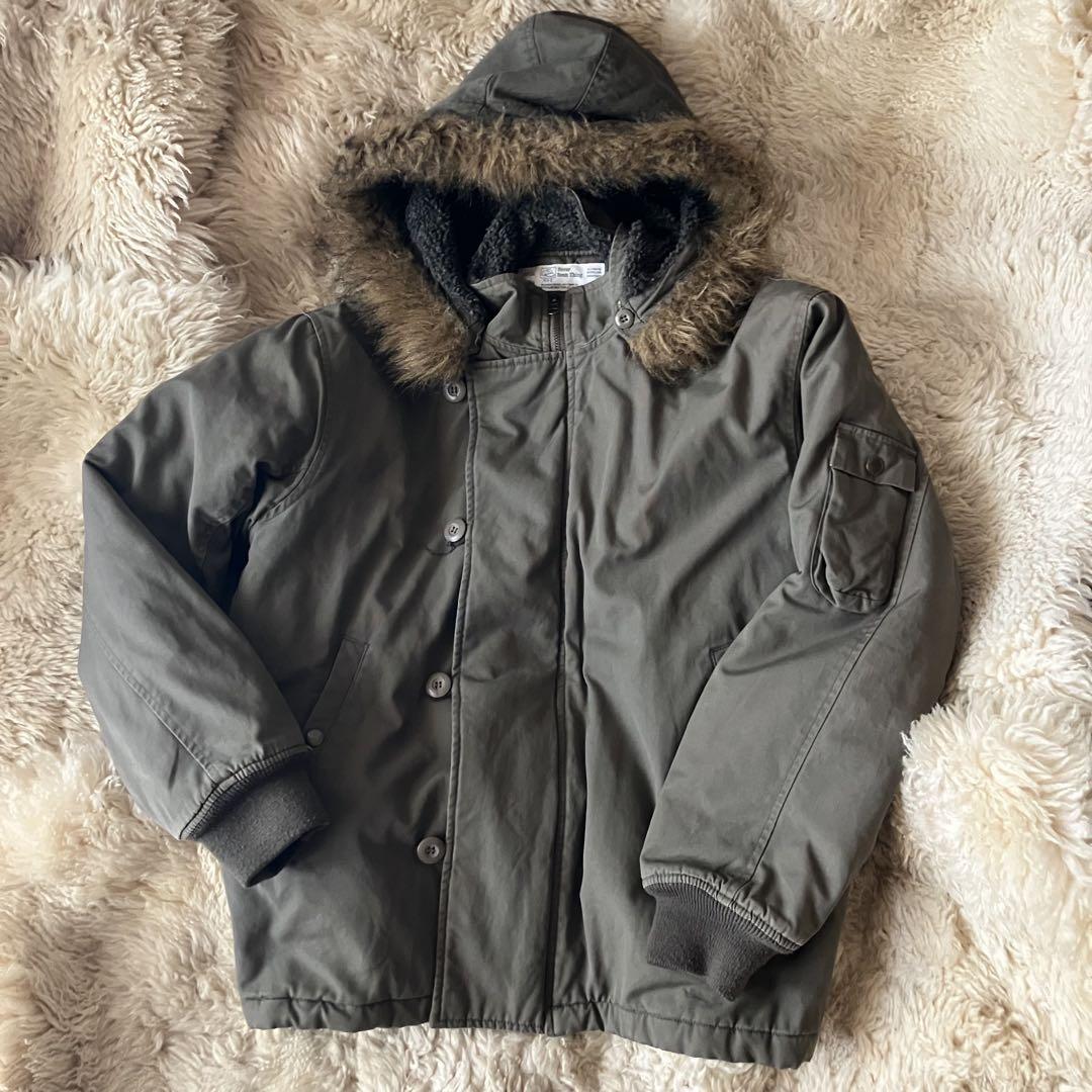 ジャケット・アウター archive grunge fur gimmick coat BLK y2k