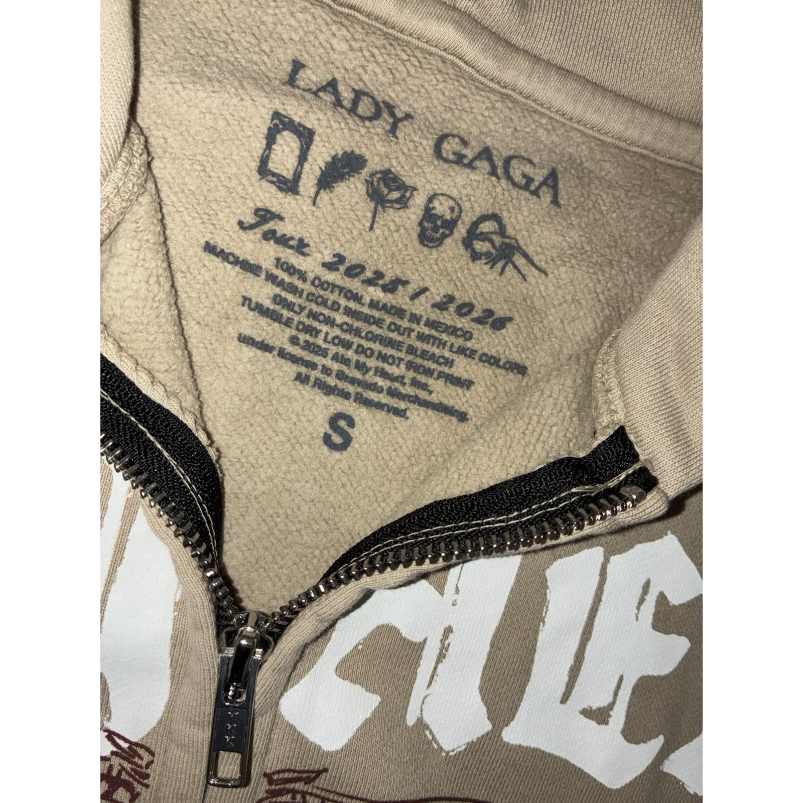 Lady Gaga 会場限定：OPERA HAUS ZIP HOODIEパーカー Lady Gaga Opera