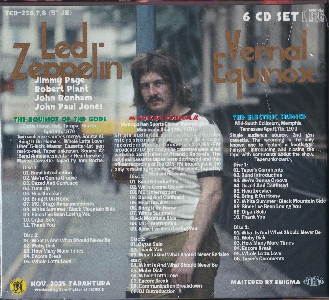 Led Zeppelin Vernal Equinox + Gift CD