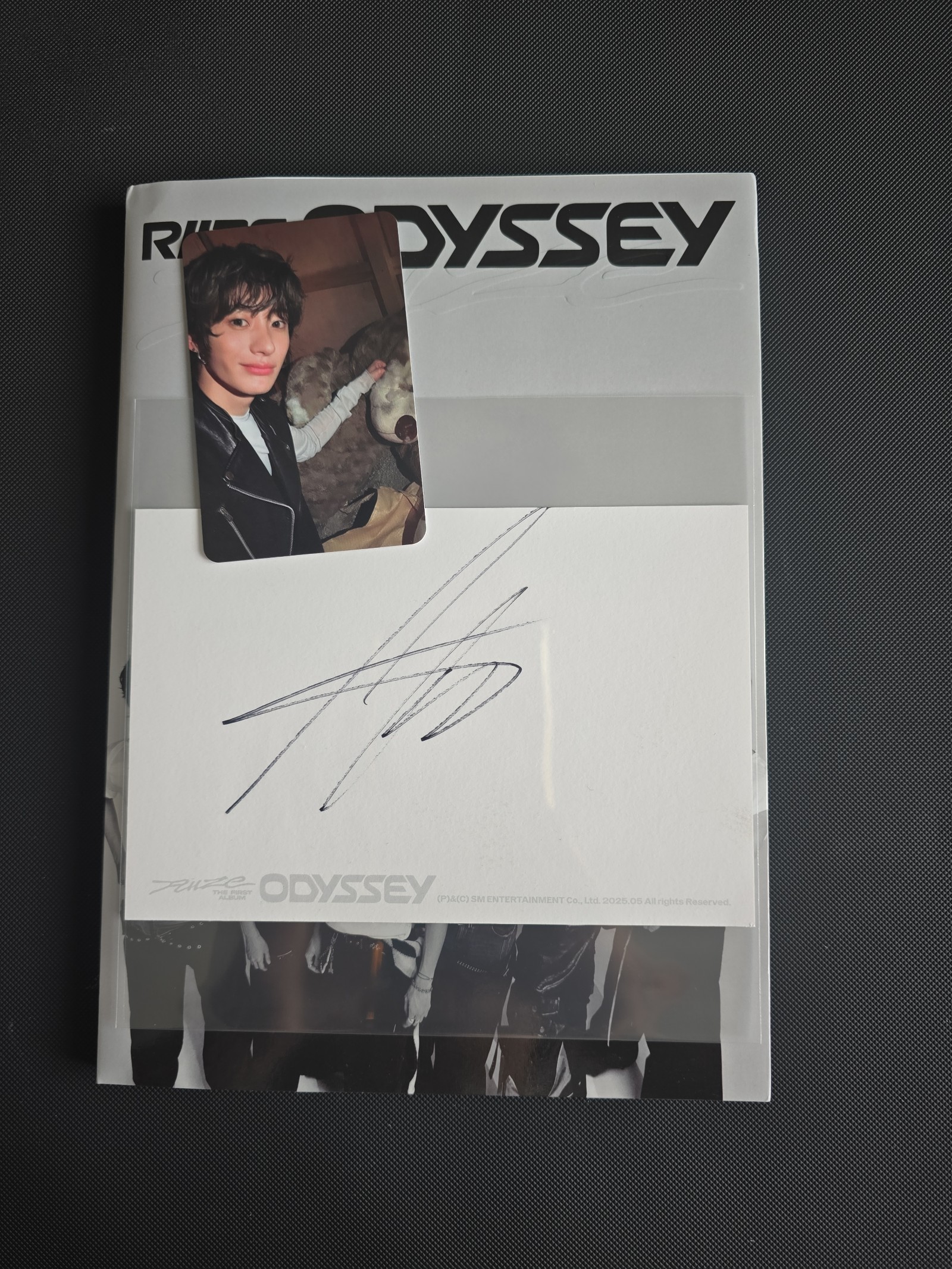 Riize Odyssey Anton signed postcard | Mercari