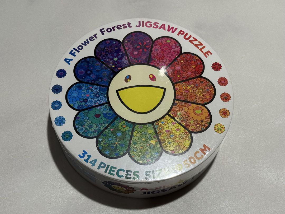 A Flower Forest Jigsaw Puzzle kaikai 村上隆 Amazon | 村上隆