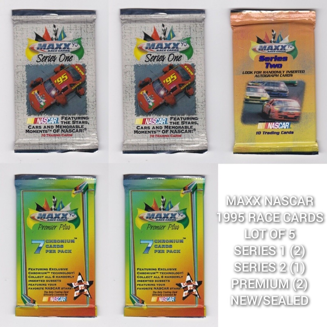 箱開封済・パック未開封】MAXX '95 Series One NASCAR 箱開封済