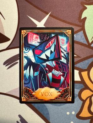 1st Edition Hazbin Hotel Vox Trading Card | Mercari