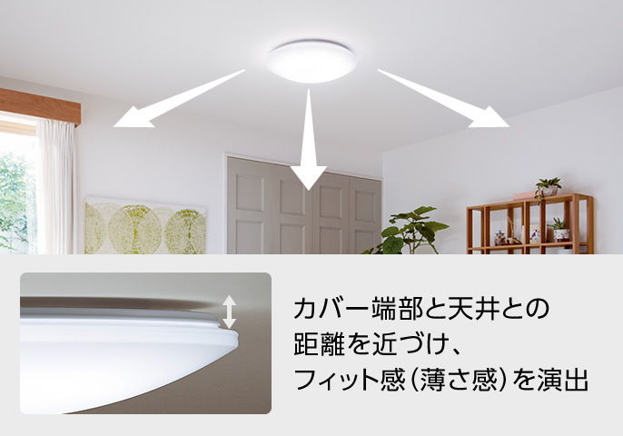 レンタル] パナソニック パルック LEDシーリングライト (高効率タイプ