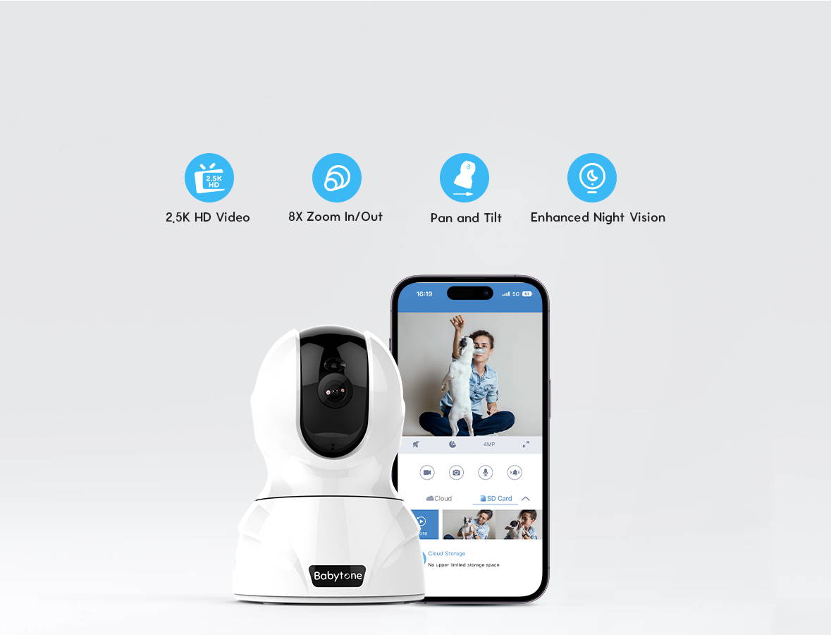 826 Indoor Camera - Smart Baby Monitor – Babytone