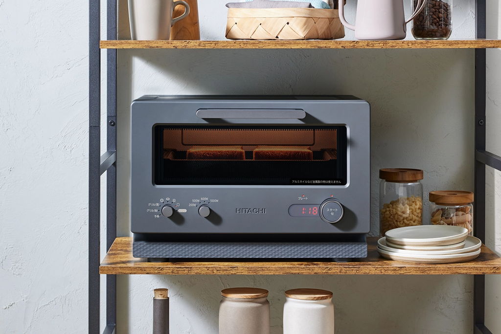 レンタル] [15L]日立 2in1トースターレンジ MRT-F100 アイボリー