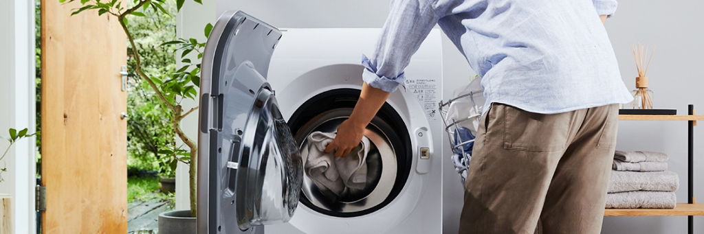 レンタル] SHARP (シャープ)【左開き】洗濯11kg/乾燥6kg ドラム式洗濯