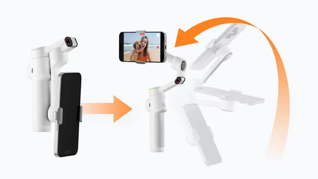 レンタル] Insta360 Flow 2 Pro AIトラッカーキット グレー - Rentio