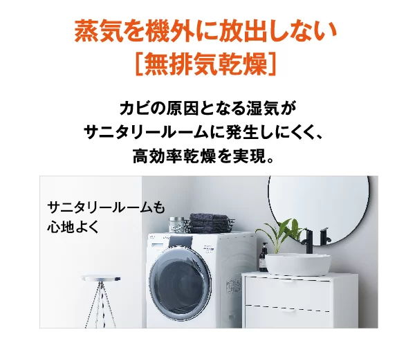 レンタル] アクア 【左開き】AQW-SD12P ドラム式洗濯乾燥機 洗濯12kg