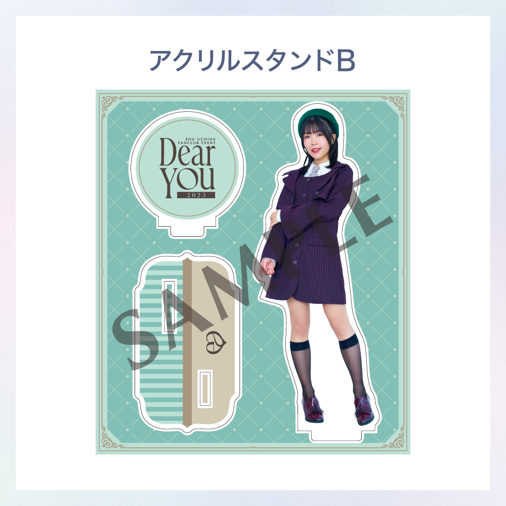 アクリルスタンドB | 内田 秀 | 内田秀 OFFICIAL SITE